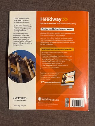 New Headway 5th Edition Pre-Intermediate. Workb...