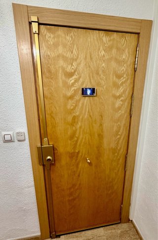 Puerta blindada COMO NUEVA ,POCO TIEMPO.
