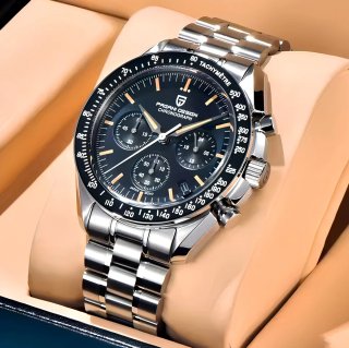 Orologio da uomo Pagani Design Speedmaster Meca-Quartz