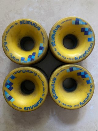 Ruedas Longboard Orangatang Stimulus 70mm 86a