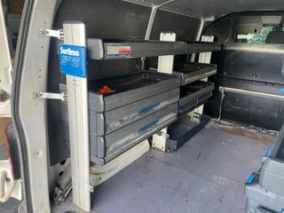 Estanterías Sortimo SRS Aluminio, para furgonetas