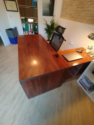Mesa de despacho con ala y cajonera archivador