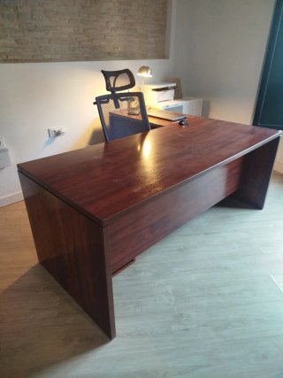 Mesa de despacho con ala y cajonera archivador