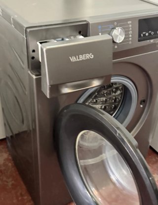LAVADORA VALBERG DE 9 KILOS EN INOX