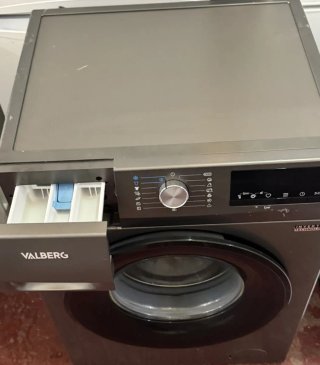 LAVADORA VALBERG DE 9 KILOS EN INOX
