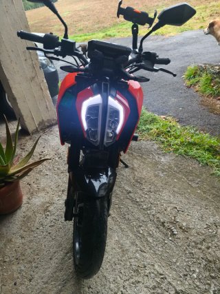 KTM Duke 125 2018 Naranja/Negra