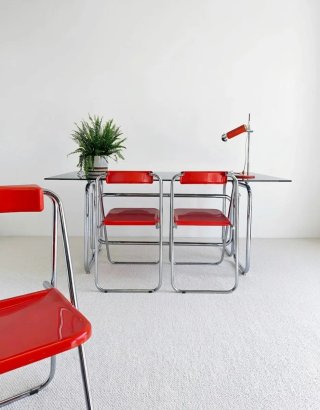 Mesa Salón estilo Bauhaus | Vintage 70s