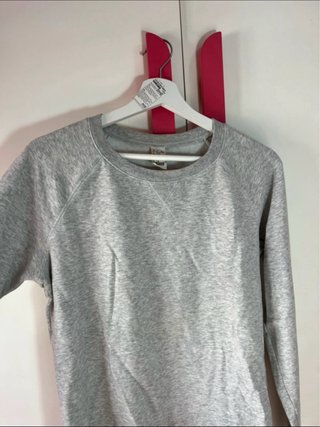 Sudadera Decathlon Gris Manga Larga
