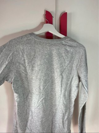 Sudadera Decathlon Gris Manga Larga