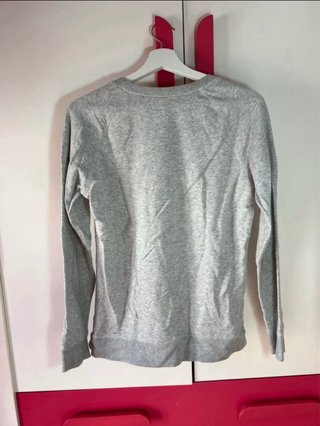 Sudadera Decathlon Gris Manga Larga