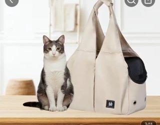Bolso transportín para gato