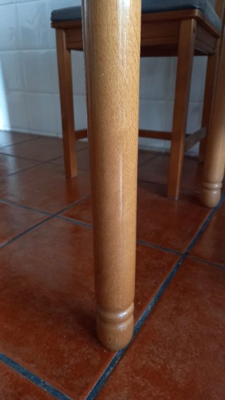 Mesa de madera para cocina