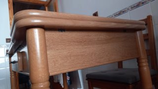 Mesa de madera para cocina