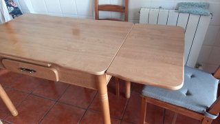 Mesa de madera para cocina