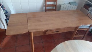 Mesa de madera para cocina