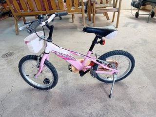 Bicicleta infantil California rosa