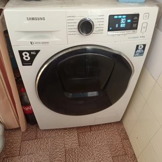 Lavadora Samsung ecobubble 8kg