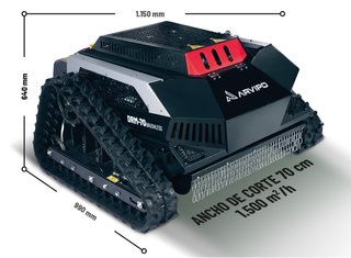 Robot Desbrozador Arvipo DRM70 Brushless