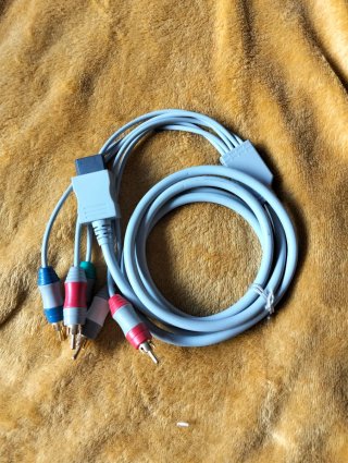Cable RCA Componente Wii y Wii U