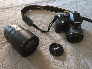 Nikon D5300 + 18-55mm VR ottime cond.