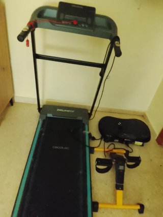 Cinta de andar y bici estática Cecotec