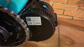 Bicicleta Megamo con motor Bagfan 250W, 36V