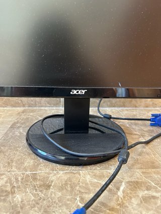 Pantalla Acer Negra