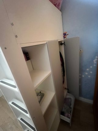 Cama alta escritorio IKEA Smastad