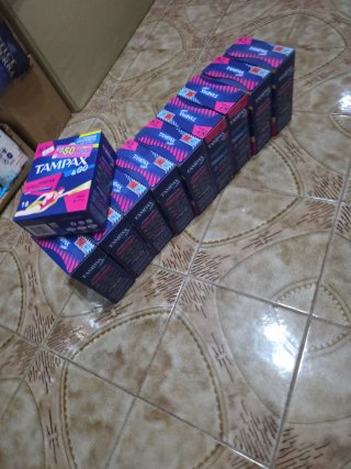 Tampax & Go Mini 18 pezzi set da 10 pacchi