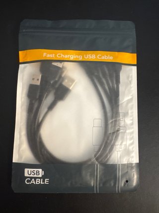 Pack 5 Cables USB-A a USB-C Carga Rápida