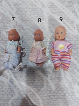 Mini pupazzi Baby Born di Zapf Creation