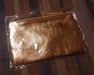 Monedero mujer dorado