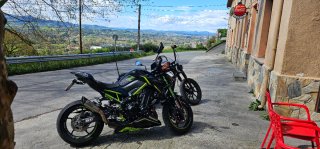 Kawasaki Z900 Negra y Verde full 125cv