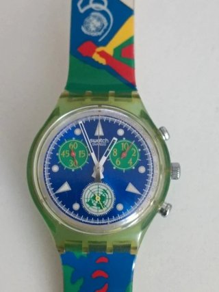 Swatch Chrono 50° Anniversario ONU 1995