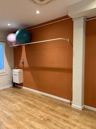 Barra pared para Fitball/Pilates