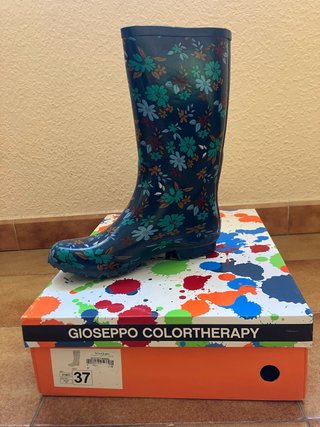 Botas de agua Gioseppo flores talla 37