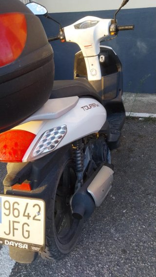 Hanway Tourer 125 Scooter 2014 Blanca