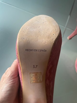 Zapatos de fiesta y cartera a juego