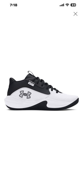 Zapatillas Baloncesto Under Armour Negras y Blanca