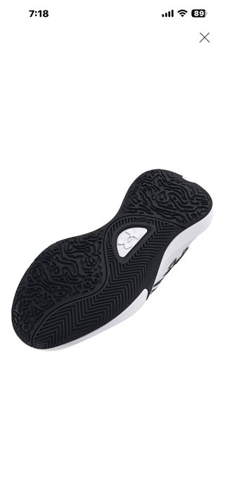 Zapatillas Baloncesto Under Armour Negras y Blanca