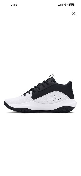 Zapatillas Baloncesto Under Armour Negras y Blanca