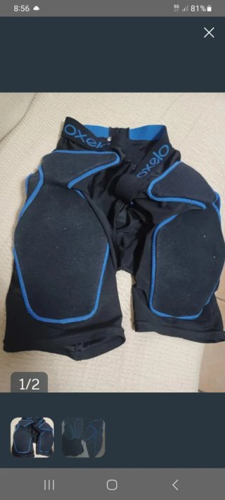 Pantalón patinaje Oxelo con protecciones Talla L