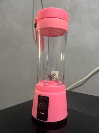 Batidora Eléctrica Portátil Rosa