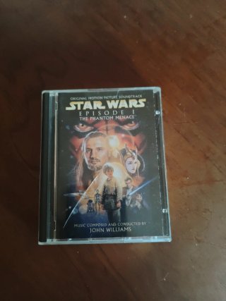 Star Wars Episodie 1 the Phantom menace Mini disc