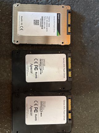 Pack 3 SSD Apacer 128GB + 2x64GB