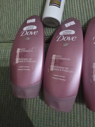 Set 5 pezzi Dove Shampoo e Balsamo
