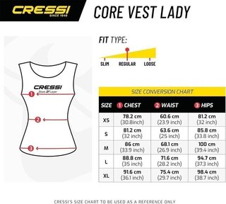 Cressi Base Layer Mujer 2.5mm NUEVO