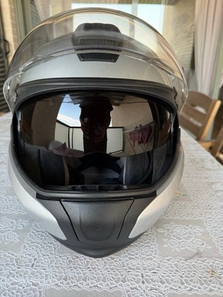 Casco BMW System 6 Plata Bluetooth
