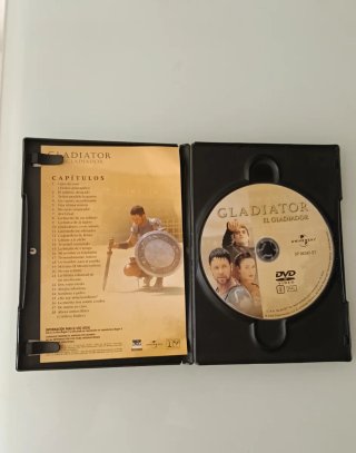 DVD Gladiator El Gladiador Russell Crowe