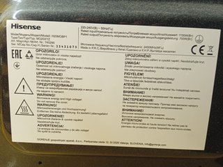 Microondas Hisense Negro
